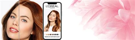 simulador de cor de cabelo online loreal.